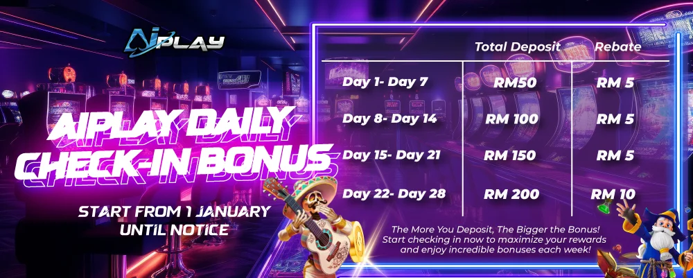 AiPLAY check-in campaign